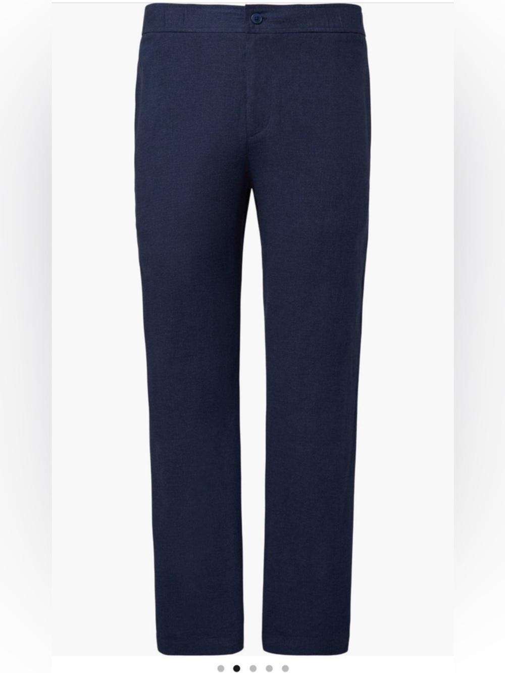 Onia men’s button front elastic linen pant